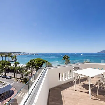 Ref 2081 - Croisette - Sea View For Rent Appartement